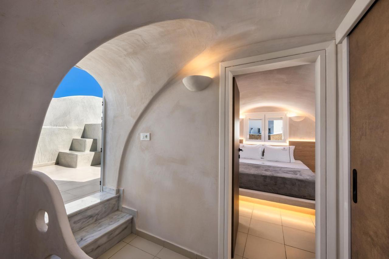 Aelia Luxury Suites Картерадос Экстерьер фото Interior of a cave house
