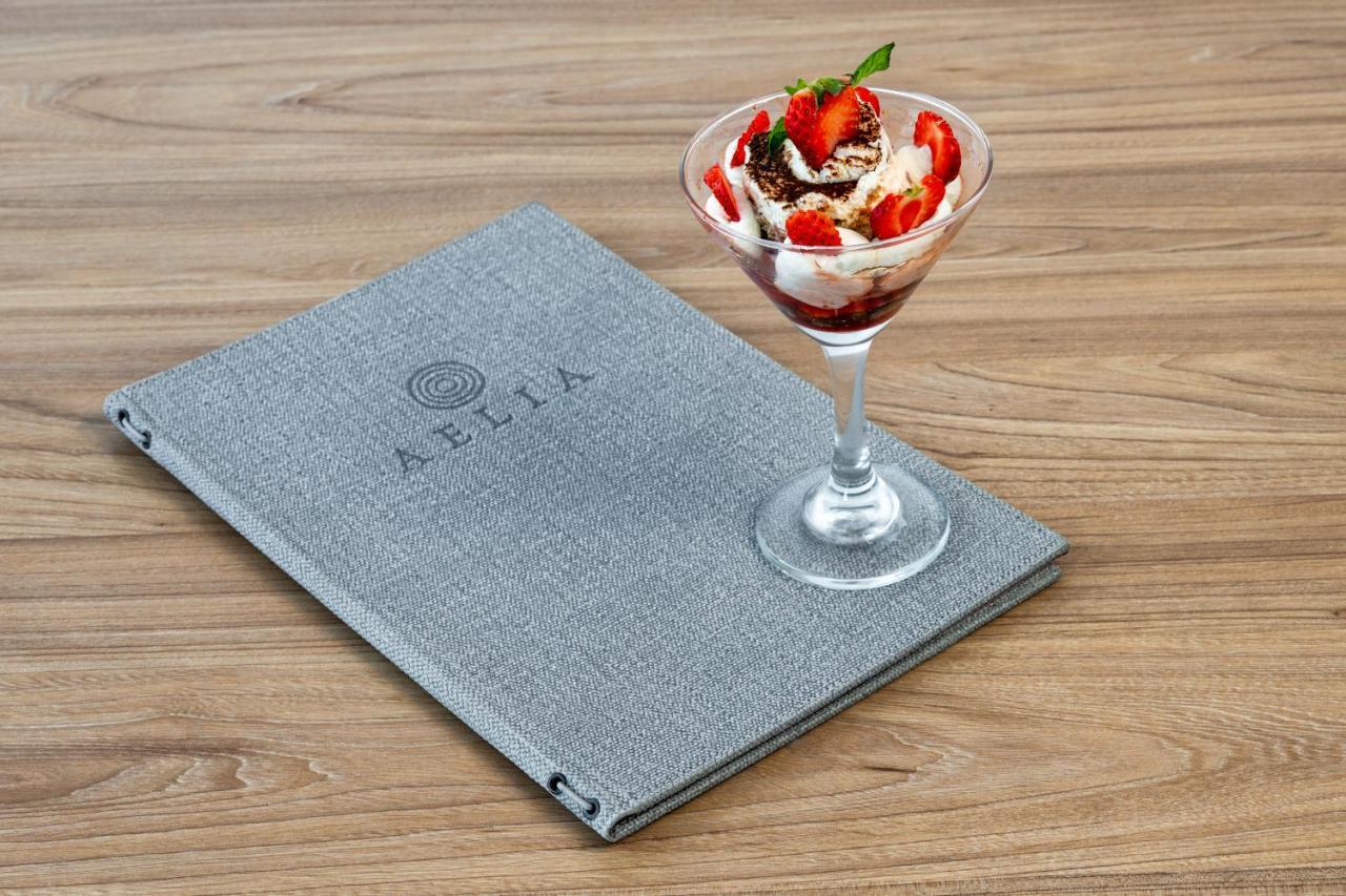 Aelia Luxury Suites Картерадос Экстерьер фото Menu
